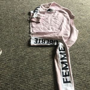 Pink Femme Liberte Sweatshirt